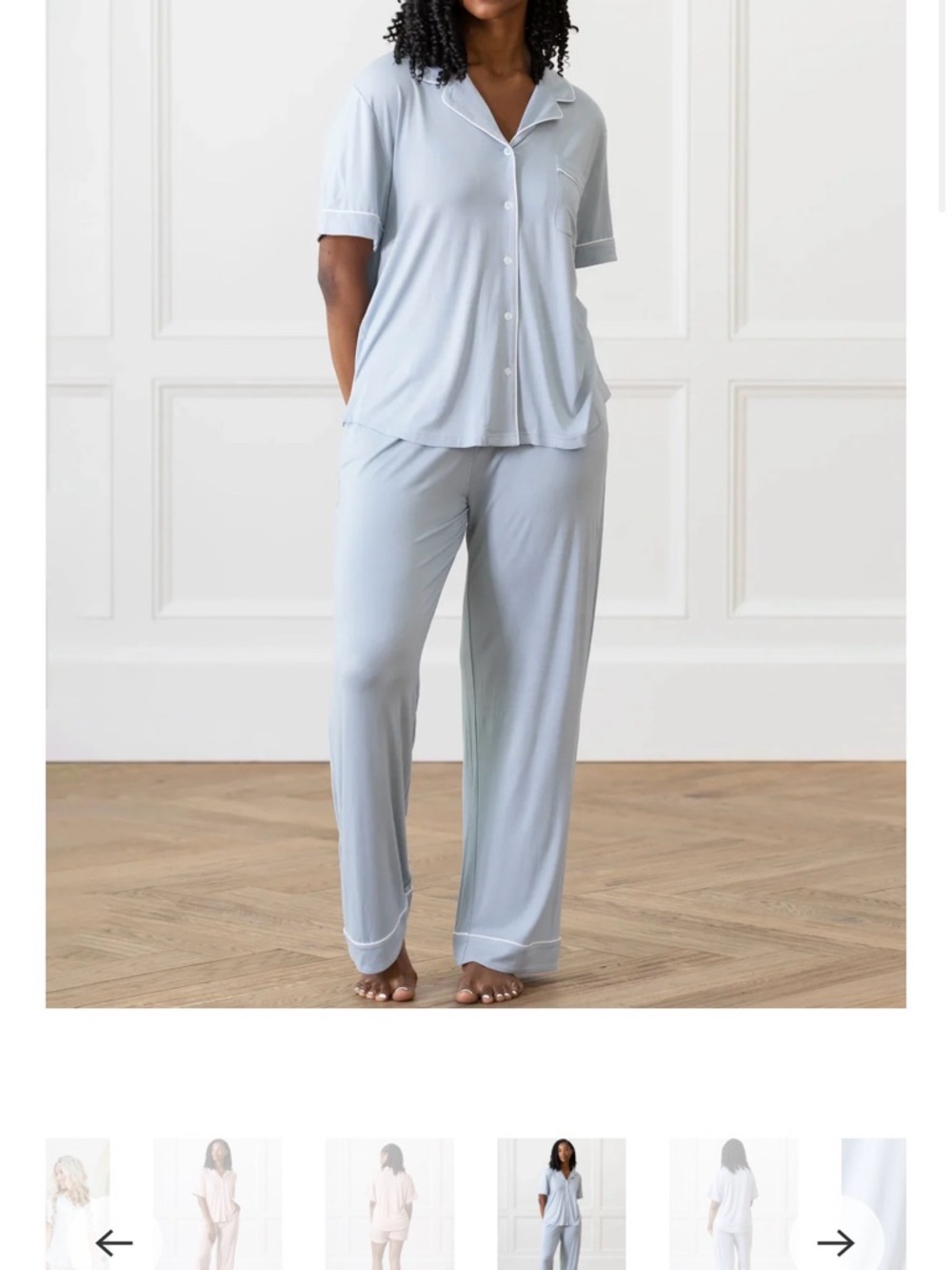 Cozy Earth “Powder Blue” Modal Pajama Set